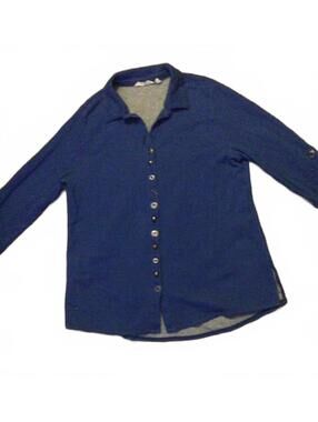 Soft Surroundings Button up shirt  with Metal buttons XL
